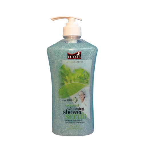 Seaweed shower scrub