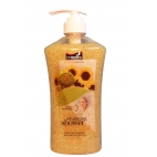 Sunflower shower scrub